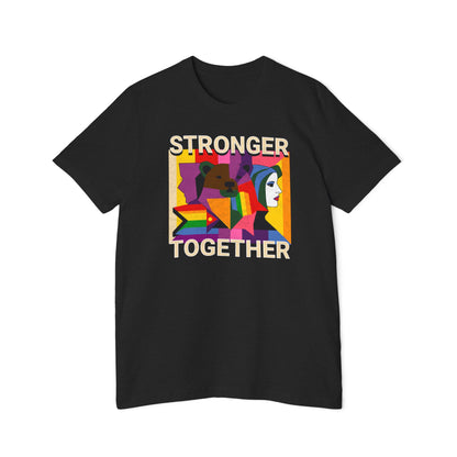 Graphic Tee - Stronger Together Gay Pride Collage T-Shirt