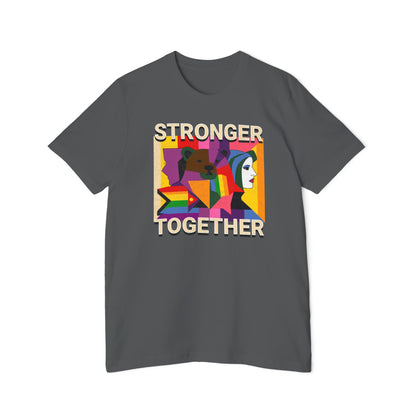 Graphic Tee - Stronger Together Gay Pride Collage T-Shirt