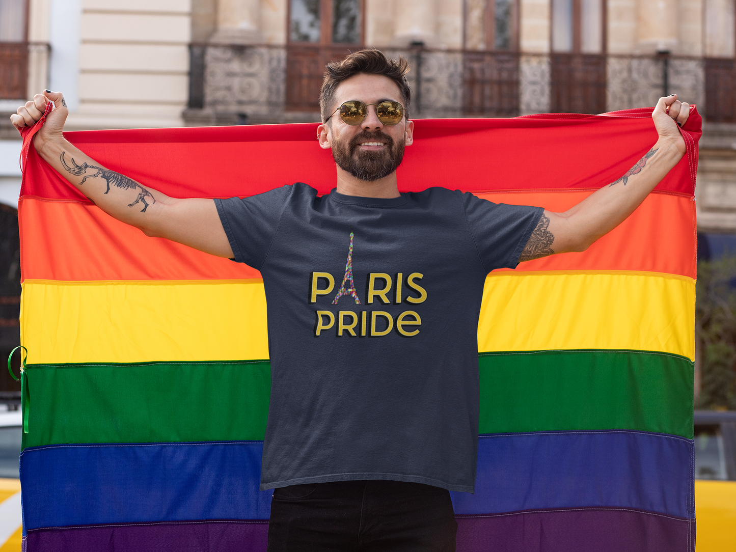 Paris Pride with Eiffel Tower