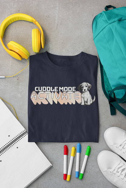 Cuddle Mode Activate Cute Puppy